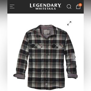 MEN'S LEGENDARY OUTDOORS EVEREST PERFORMANCE FLANNEL SHIRT